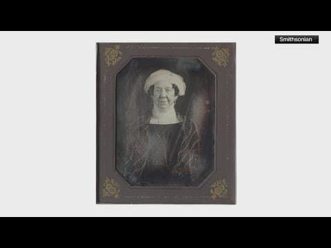 Earliest known photo of a First Lady bought by Smithsonian's National Portrait Gallery