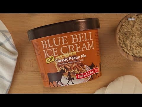 DFW residents can try Blue Bell's newest flavor for free — and it'll come by drone