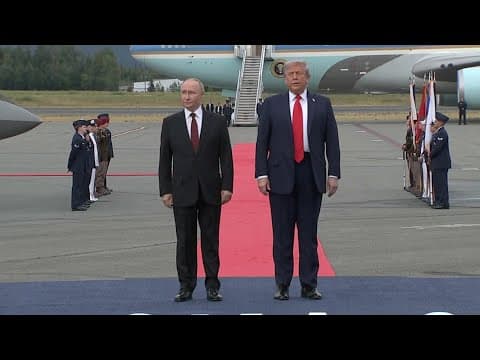 President Trump and Russian President Putin meet in Alaska
