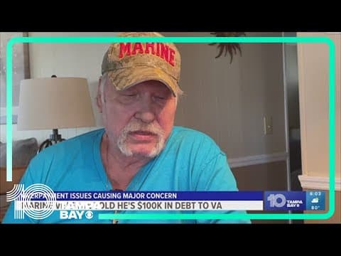 Marine veteran gets letter from VA saying he needs to pay back $100K