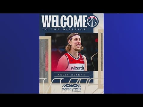 Wizards trade Kelly Olynyk to San Antonio