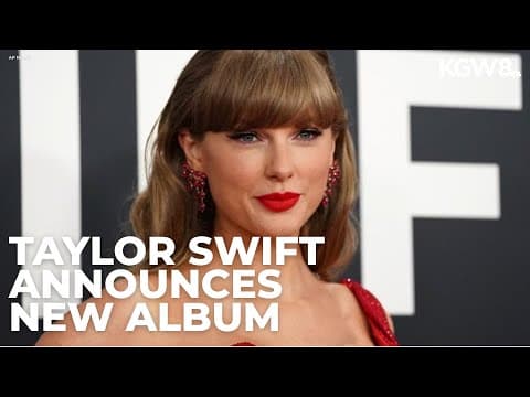 Taylor Swift announces 12th studio album