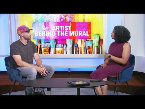 Artist says he wanted to reflect all aspects of Tamika Catchings' life in new Mass Ave mural