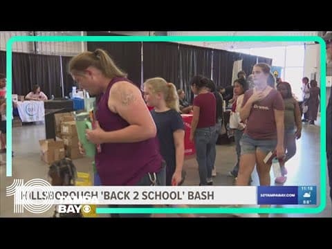 Kids get little extension of summer break with 'Back 2 School' bash at Hillsborough County Fairgroun