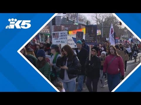 Seattle's 42nd annual MLK day march, rally focuses on fighting 'Project 2025'