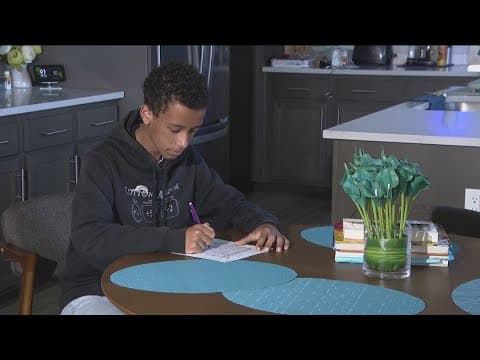 A local wiz kid still gets the best of TV reporters