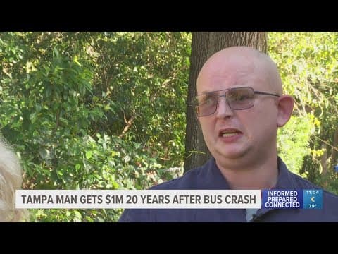Tampa man gets $1 million 20 years after crash that left him with brain damage