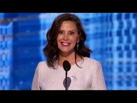 Gov. Gretchen Whitmer full speech at 2024 DNC (Aug. 22, 2024)