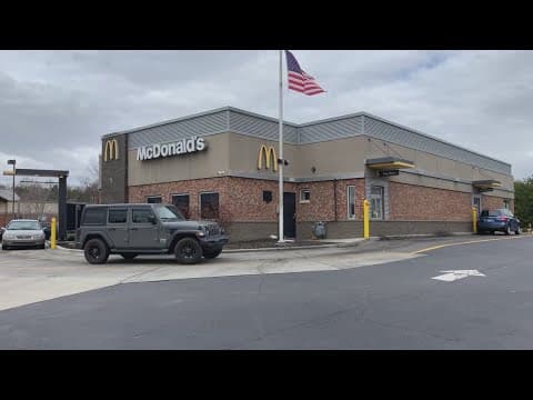 Sales at McDonald's dropping in the U.S.