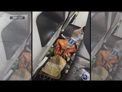 JetBlue crew puts out backpack explosion, fire