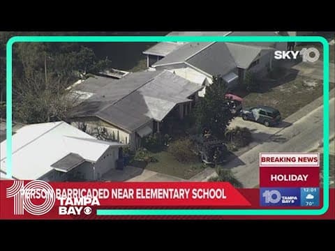 Barricaded person situation ongoing in Pasco County