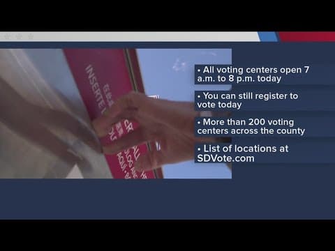 San Diegans head to the polls for California Primary Elections