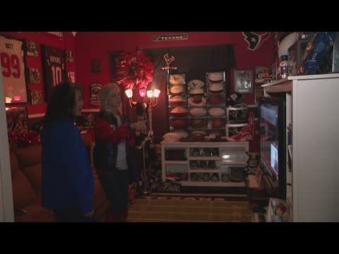 Meet Debbie Kerschen: A Texans superfan with her own Texans 'she-cave'