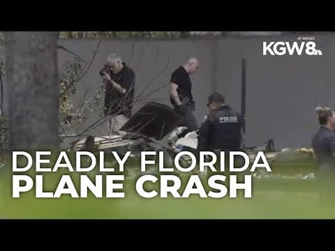 3 people killed in small plane crash in Florida