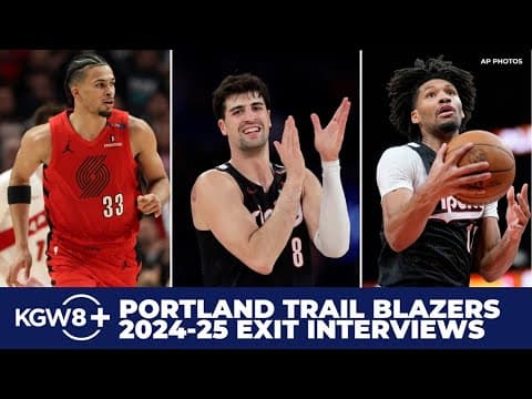 LIVE: Portland Trail Blazers exit interviews with players
