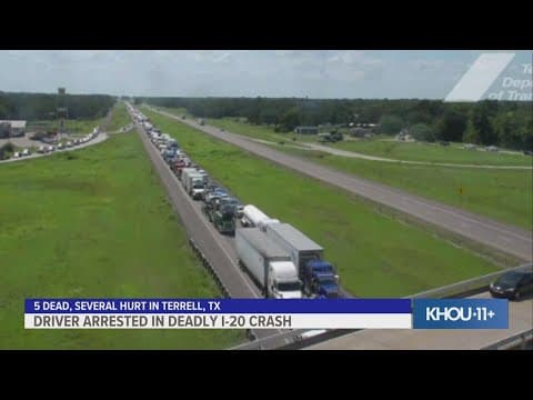 Suspect arrested in crash that killed 5, injured several others in north Texas