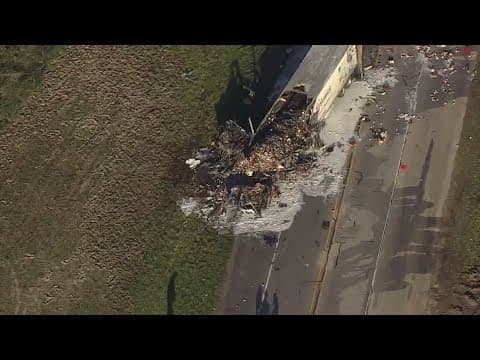 FM 1314 shut down due to heavy truck crash, hazmat spill in Montgomery County