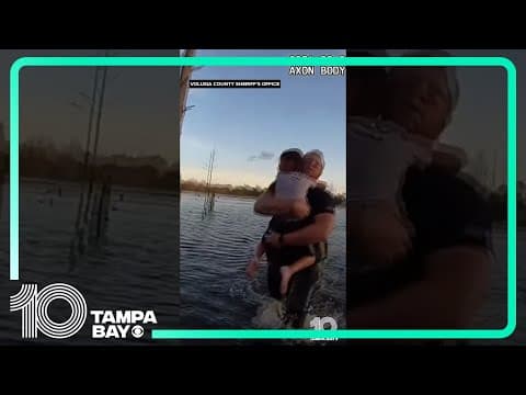 Florida deputy rescues missing boy with autism from pond