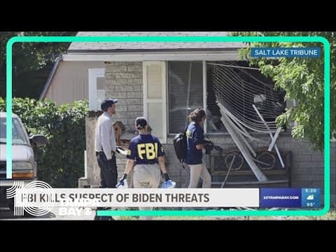 Utah man suspected of threatening President Joe Biden shot, killed as FBI served warrant