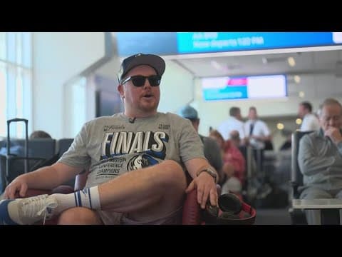 Die-hard fans travel to Boston for Game 5 of the NBA Finals