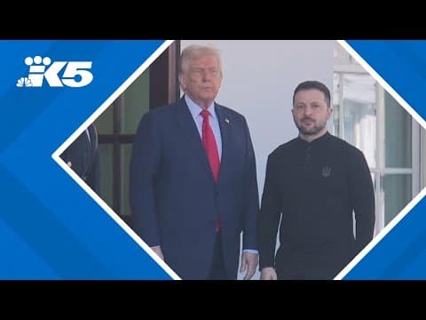Trump and Zelenskyy to meet today