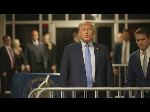 Former President Trump pleads not guilty in election interference indictment