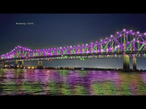 Construction underway for Crescent City Connection lighting project