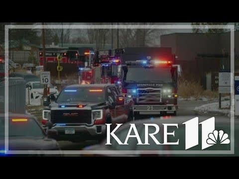 Procession for fallen firefighter/paramedic Adam Finseth