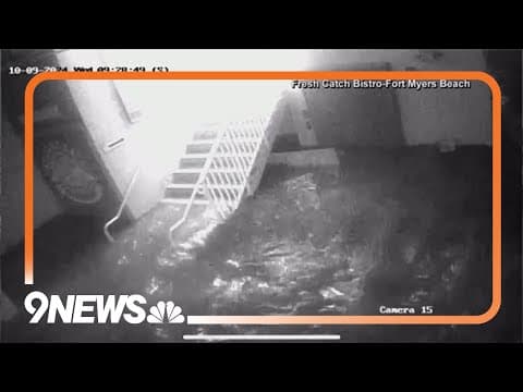 Residents assessing damage from Hurricane Milton