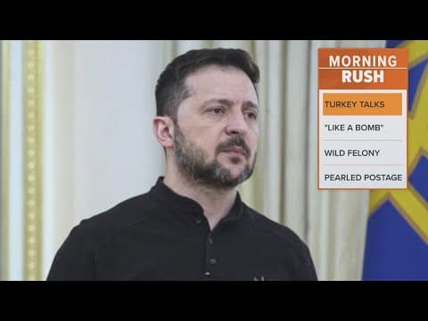 Russia and Ukraine to meet for peace talks in Turkey