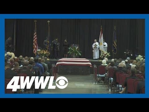 Funeral held for fallen NOPD Officer Trevor Abney