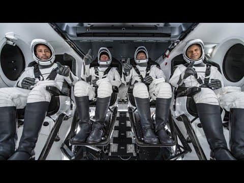 Dayton businessman launches to space in historic flight featuring all-civilian crew