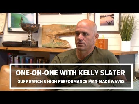 One-on-one with surf legend Kelly Slater to discuss his Surf Ranch (full interview)
