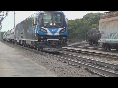 Amtrak train service prepares for rail line routes