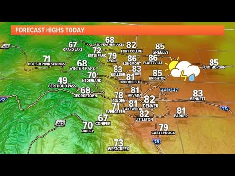 Denver weather: Warm and sunny start to Wednesday