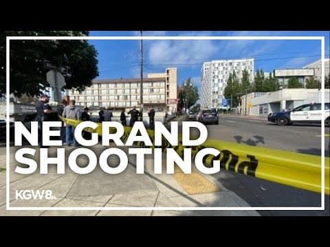 Police shut down NE Grand in Portland after shooting involving deputy
