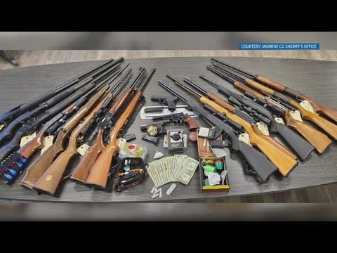 MCSO: Nine people taken into custody after drug busts in Monroe County