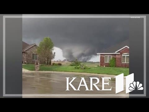 WATCH: Tornado caught on camera in Iowa