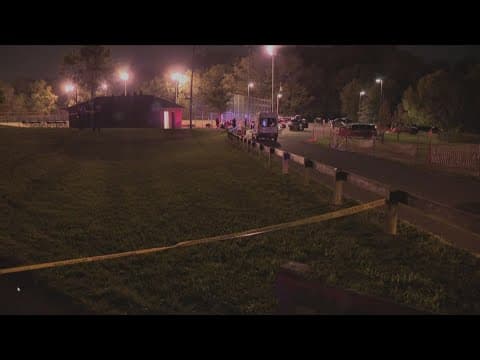 One minor shot after a shootout between two groups in Montgomery Village