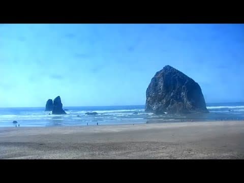 Live look: Cannon Beach, Oregon
