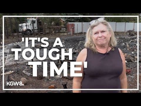 Estacada woman's house burned to the ground in the Milo McIver State Park fire