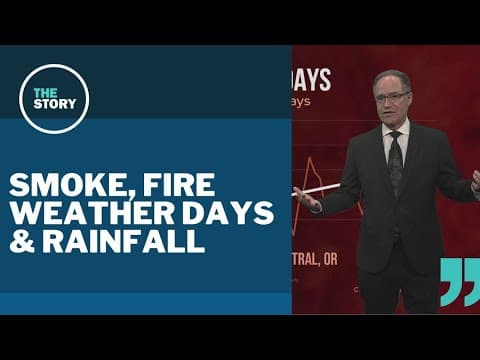 Latest on weather conditions, air quality as 38 wildfires burn across Oregon