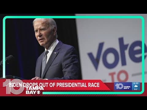 President Joe Biden ends 2024 reelection bid