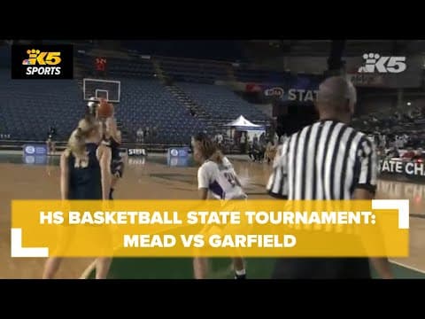HS Basketball State Tourney:  Mead vs. Garfield 3A Girls Semi's