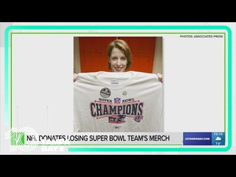 VERIFY: What happens to the losing Super Bowl team's merch?
