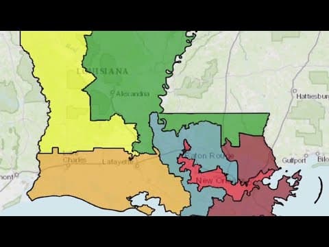 Supreme Court says congressional map in La. must be redrawn to include another majority-Black distri