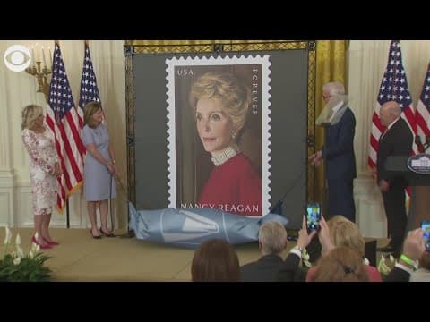 Nancy Reagan 'Forever Stamp' unveiled at White House