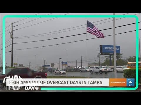Where's the sun? Why Tampa Bay's winter has been gloomy and dreary