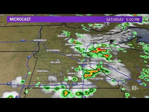 LIVE RADAR: Strong storms moving through MN