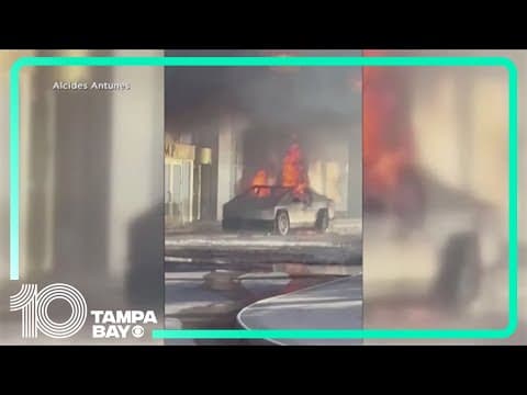 Green Beret who died in Vegas Cybertruck shot himself in head before explosion, sheriff says